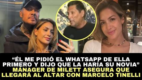 MARCELO ME DIJO que MILETT sería su NOVIA MESES ANTES de que EMPIECE