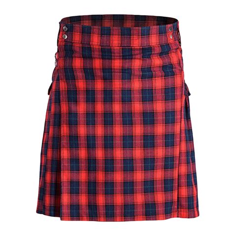 Fanxing Scottish Kilts For Men Mens Vintage Gothic Punk Pleated Skirts