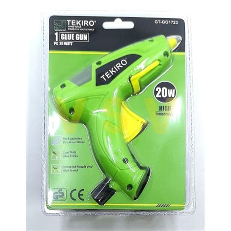 Jual Tekiro Glue Gun Watt Lem Tembak Glue Stick Tembakan Lem