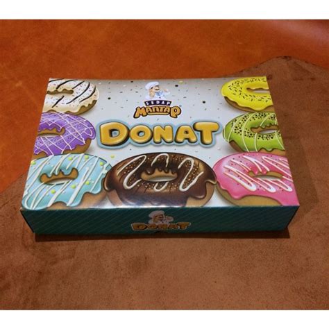 Jual Dus Donat Sedap Mantap Ukuran Cm X Cm Per Lembar