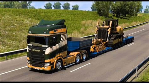 Scania S V Open Pipe Euro Euro Truck Simulator K Youtube