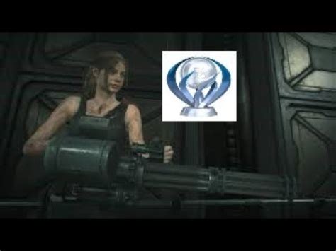 RESIDENT EVIL 2 REMAQUE SÓ NA MINIGUN CLAIRE MODO NORMAL CENÁRIO A