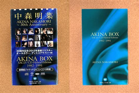 Yahoo オークション 中森明菜 Akina Box 1982 1991 紙ジャケットandsa