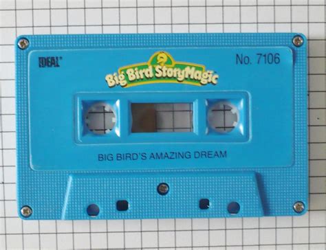 1986 Ideal Sesame Street Story Magic Cassette Tape ~ Big Bird S Amazing Dream 1878561684