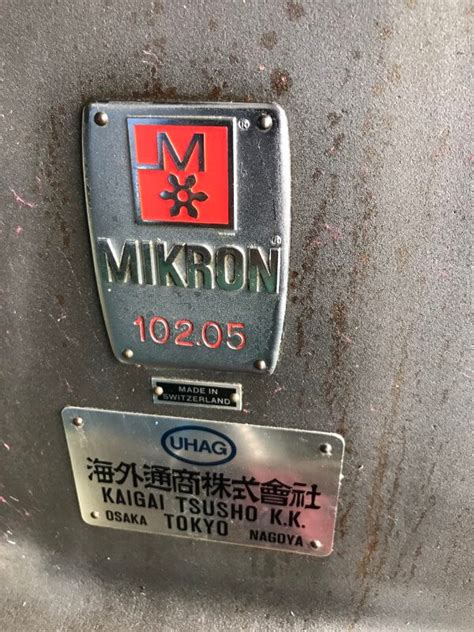 Used Machine Automatic Small Gear Hobbing Machine Mikron Mps