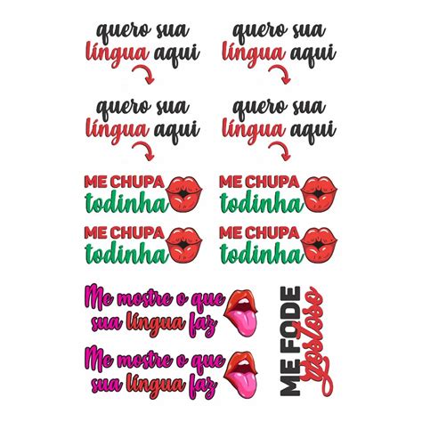 Tatuagem Adesiva Tempor Ria X Ponto Sex Pontosex Prazer E Pre O Justo Atacado E