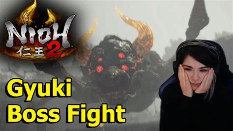 Nioh 2 Gyuki Boss Fight YouTube