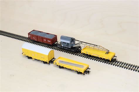 Märklin Bauzug Set Kranwagen Wiebe Acheter sur Ricardo