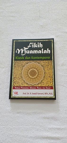 Jual FIKIH MUAMALAH Klasik Dan Kontemporer H Ismail Nawawi Di Lapak