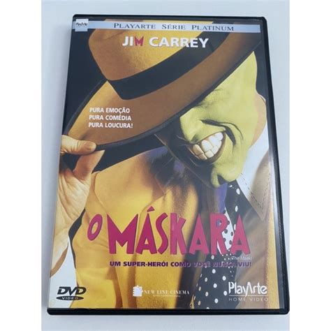 Dvd O Máskara Jim Carrey Original Shopee Brasil