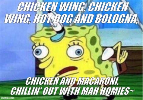 Chicken Wing Song Meme Captions Beautiful