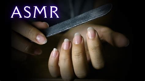 Asmr Manicure Session Minutes Stress Relief No Talking