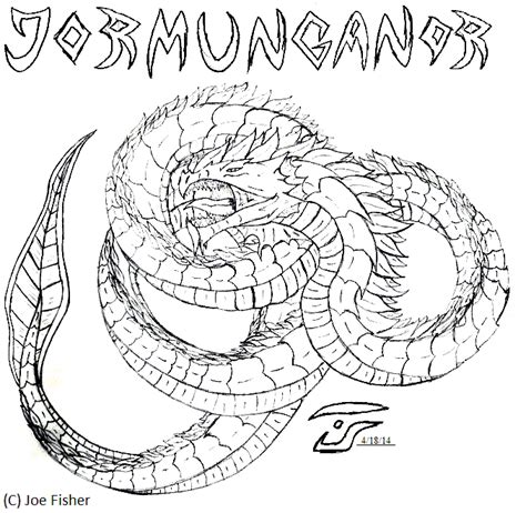 Jormungandr By Darkcatsidhe On Deviantart