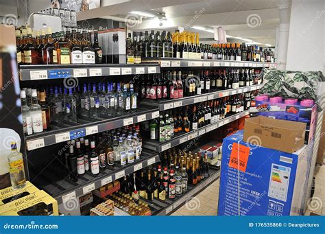 German Grocery Store Chain Aldi Is Open In Copenhagen Editorial Image