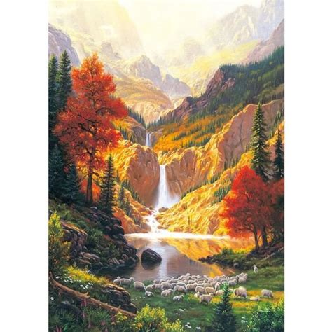 Paysage Peinture Diamant 5D Complet Diamond Painting Nature Diamant