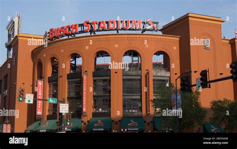 Famous Landmark In St Louis Bush Stadium For The Cardinals ST