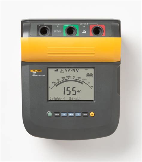 Fluke 1555 10kv Insulation Tester Kit Insulation Testers