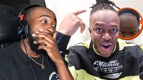 Jidion Reacts To His Idol Ksi Roasting His Hairline Youtube