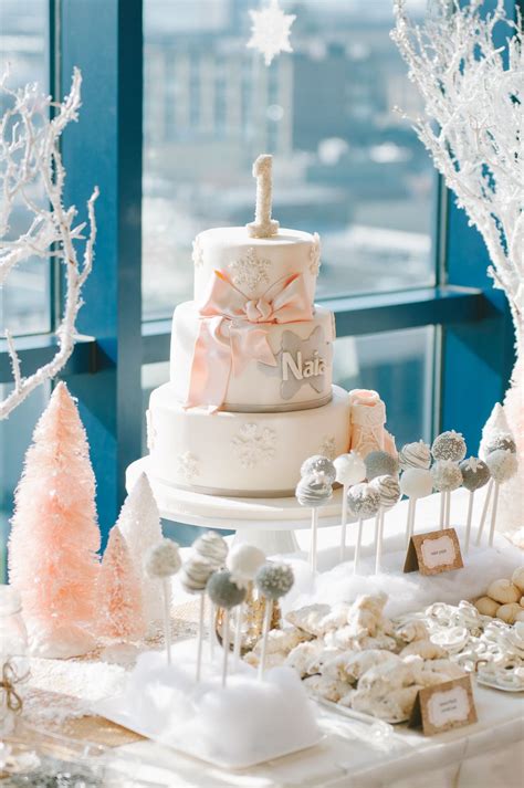 Winter Wonderland Baby Shower Cake For Girl at Charlotte Wiltshire blog