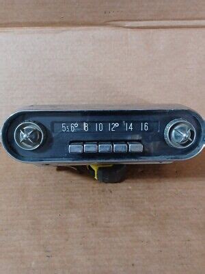 Mopar Desoto Motorola Am Push Button Radio Ebay