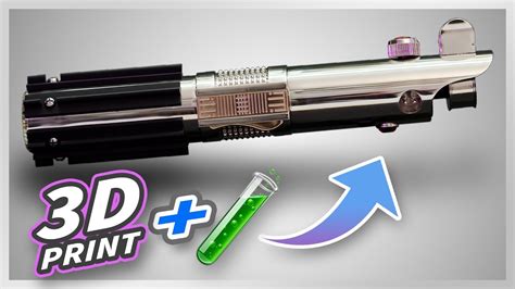 Electroplating 3D Prints Lightsaber Tutorial YouTube