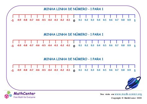 Sétimo Ano Páginas de Aprendizagem Números Negativos Math Center