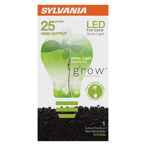 Buy Sylvania A19 Led Grow Light Bulb 15 Watt Full Cycle White