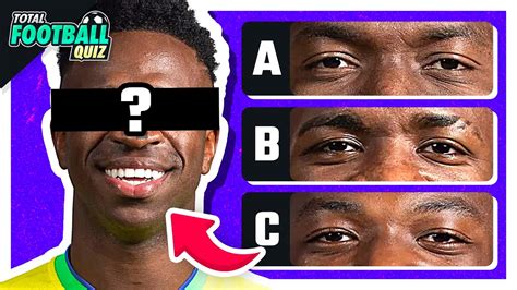 Guess The Eyes Of The Players Tfq Quiz Football Youtube