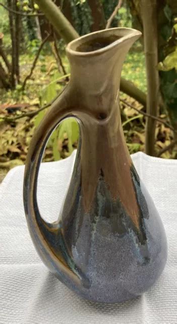 PETIT PICHET CARAFE EN grès flammé signé Denbac EUR 15 00 PicClick FR