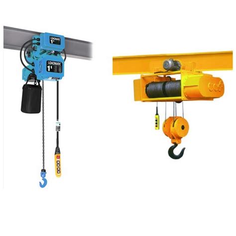 Electric Wire Hoist Without Trolley Electric Wire Rope Hoists Capacity