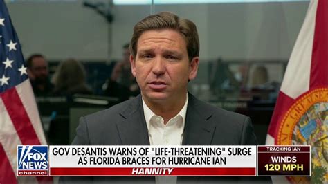 Gov Ron Desantis Shares What Floridians Should Do As Hurricane Ian