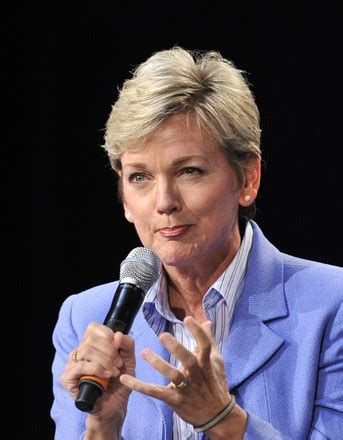 Former Michigan Gov Jennifer Granholm Participates Editorial Stock