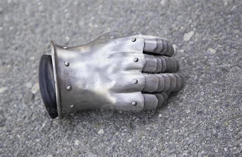 Medieval metal glove 20215484 Stock Photo at Vecteezy