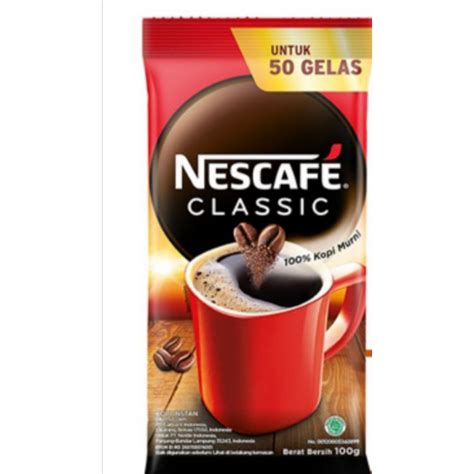 Jual Nescafe Classic Kopi Hitam Instant Sachet Gramx Pcs Exp Date