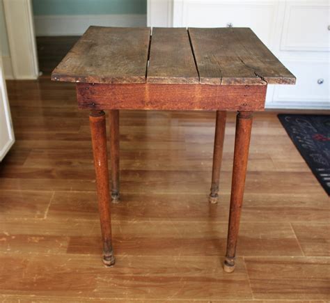 Primitive Kitchen Table Antique Country Table