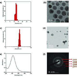 Dls Size Distribution Of A Agnps And C Pa Agnps Tem Images Of B