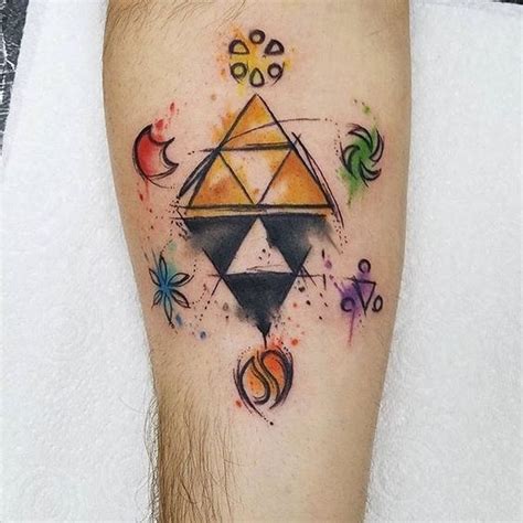 Mighty Triforce Tattoo Designs Meaning Discover The Golden Power