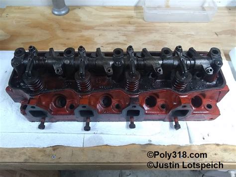 Poly 318 Cylinder Head Rebuilding