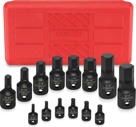 Korr Tools Kss Juego De Puntas Hexagonales Maestro Juego Sae Y