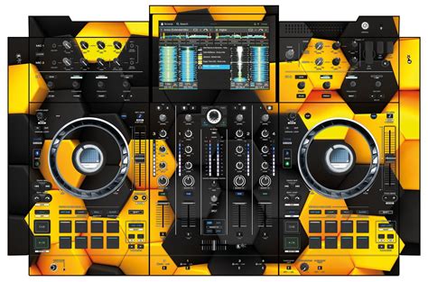 Dj Skins® Denon Dj Prime 4 Skin Honeycomb