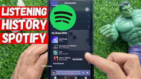 How To See Your Spotify Listening History Youtube