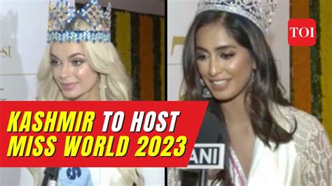 After ‘g20 India To Host 71st Miss World Event ‘excited Says Miss