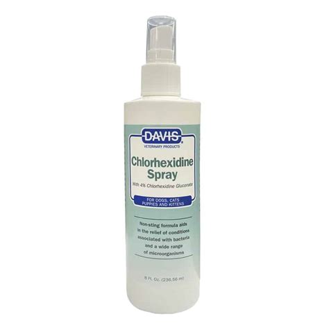 Davis 4 Chlorhexidine Gluconate Spray 8 Oz Upco