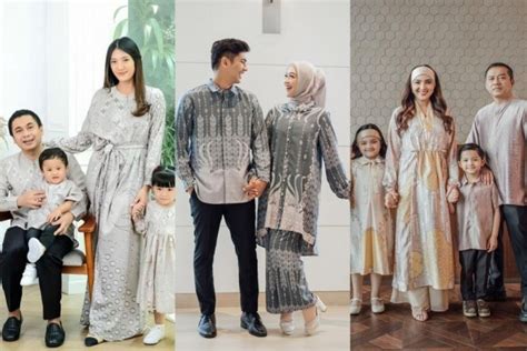 12 Inspirasi Baju Lebaran Keluarga Brand Lokal Kembaran