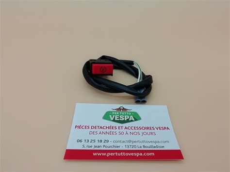 Interrupteur complet de démarrage pour Vespa Px T5 Pk origine