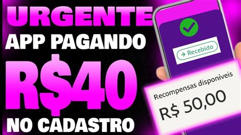 Urgente App Pagando R No Cadastro Via Pix Cadastre E Ganhe Na Hora