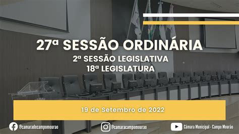 Câmara de C Mourão realiza sessões ordinárias na segunda e na terça