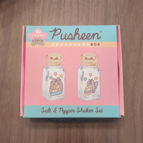 Pusheen Dining Pusheen Salt Pepper Shaker Set New Poshmark