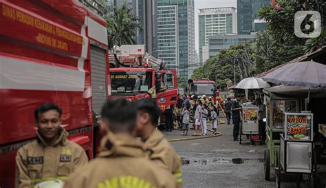 Kondisi Terkini Usai Kebakaran Gedung Kemenkumham Foto Liputan6