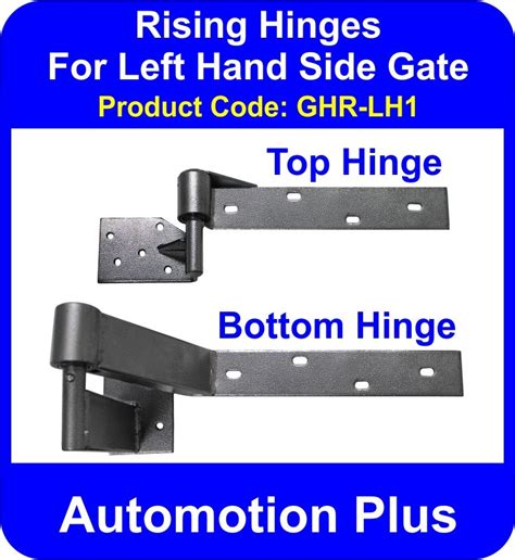 Rising Gate Hinges 1 Set Of Top And Bottom For 1 Left Hand Gate Rising Gate Hinges 1 Set Of